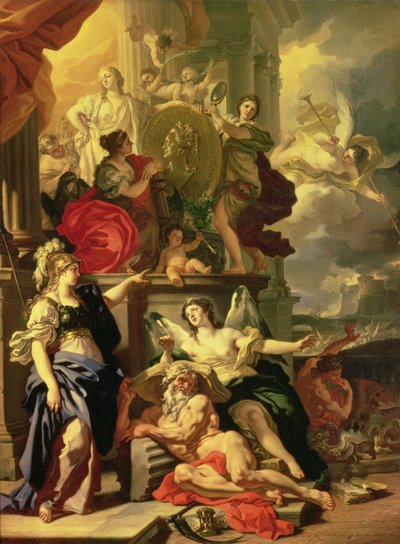 Allegoria di un regno, 1690 da Francesco Solimena